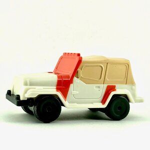 🦋 Jurassic Park Jeep Wrangler Dinosaur Tracker Burger King Toy Car 2013 Jungle
